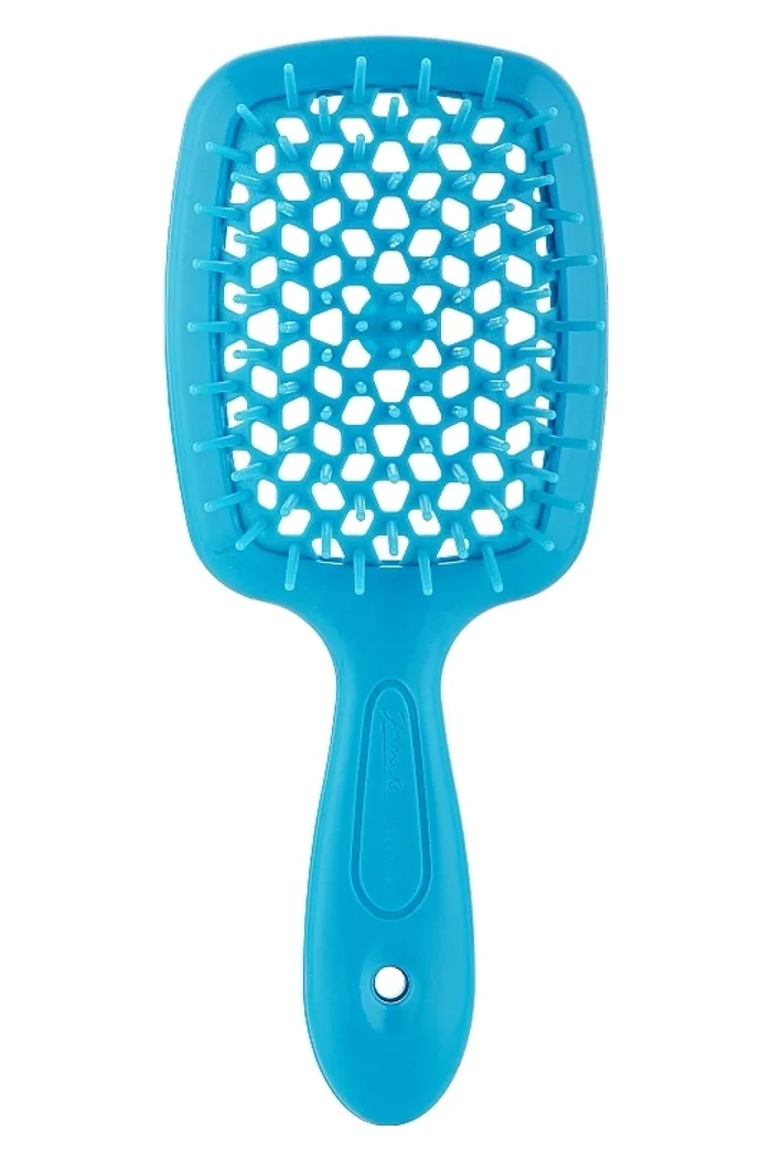 Расческа для волос, голубой кислотный