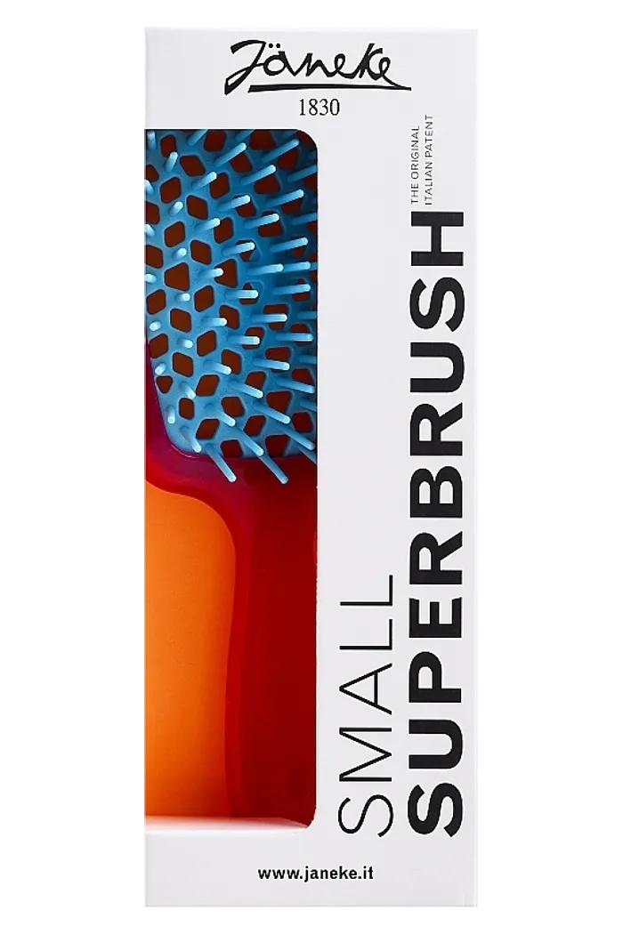 Расческа для волос, розовая с голубым