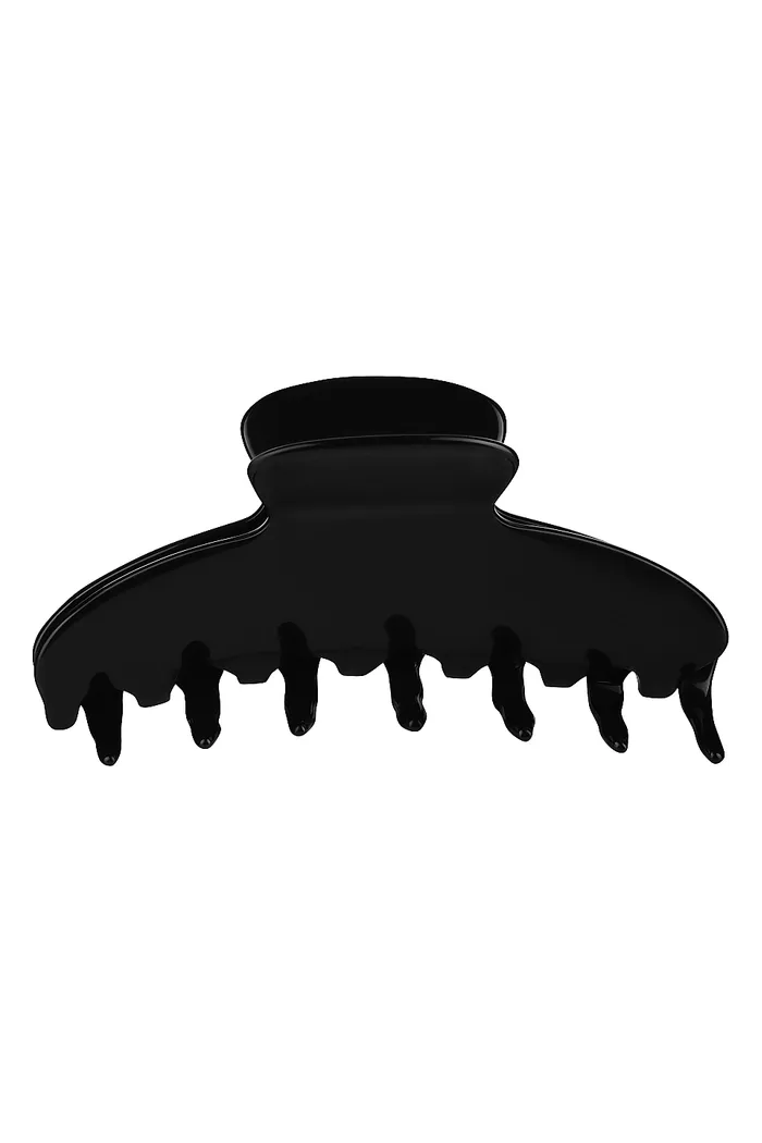 Заколка-краб для волос NZ0003N, черная