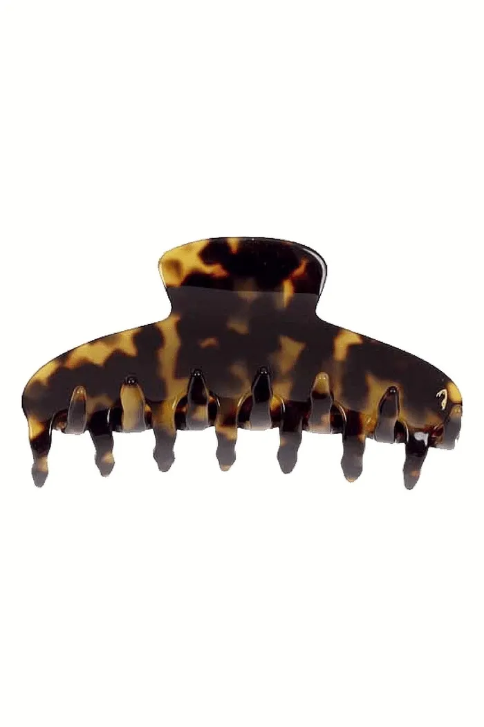 Заколка-краб для волос NZ0003T, леопард