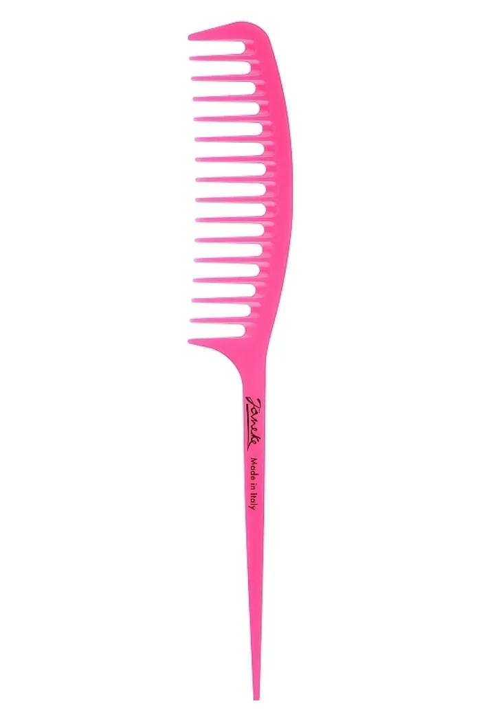Гребень с ручкой, фуксия