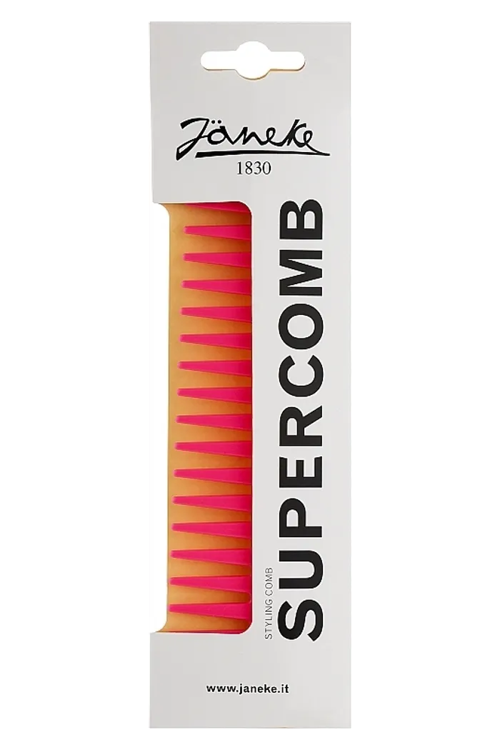 Гребень для волос, розовый