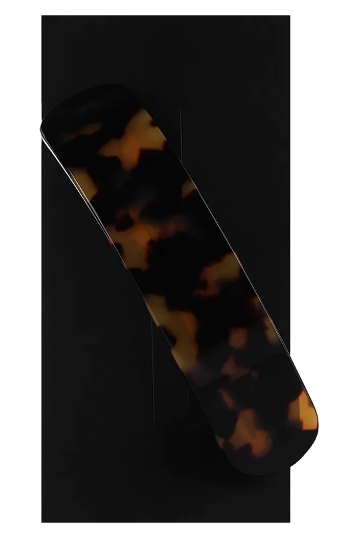 Заколка для волос, желто-коричневая