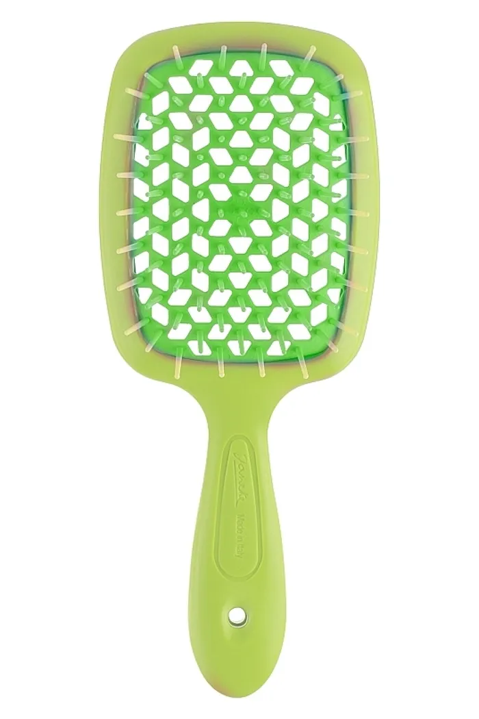 Расческа для волос 86SP226 LIM, зеленый с салатовым