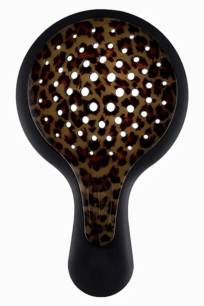 Расческа для волос 71SP220NER MAC, черная с леопардовым