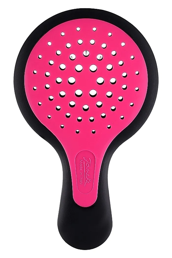 Расческа для волос 71SP220BIA RSA, черная с розовым