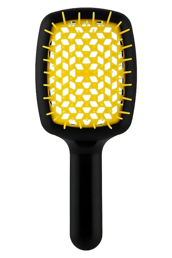 Расческа для волос, черно-желтая