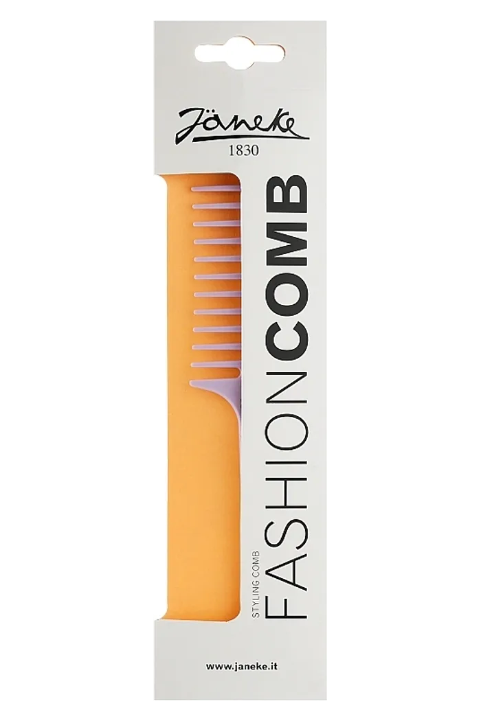 Гребень 82826 с ручкой, сиреневый