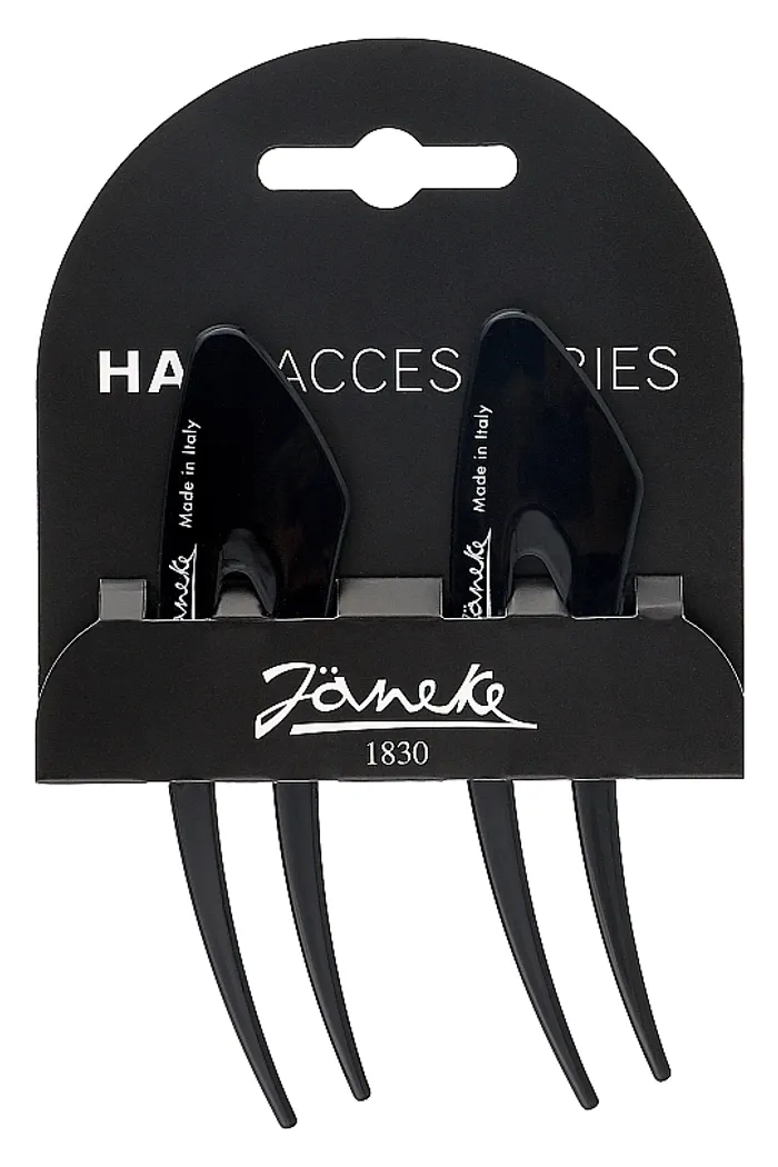 Заколки-шпильки для волос, 12.5 см, black