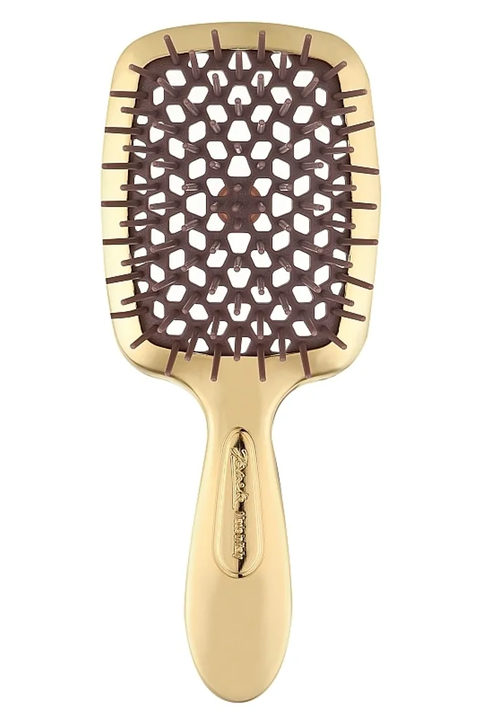 Расческа для волос, 17,5x7x3 см, золотистая