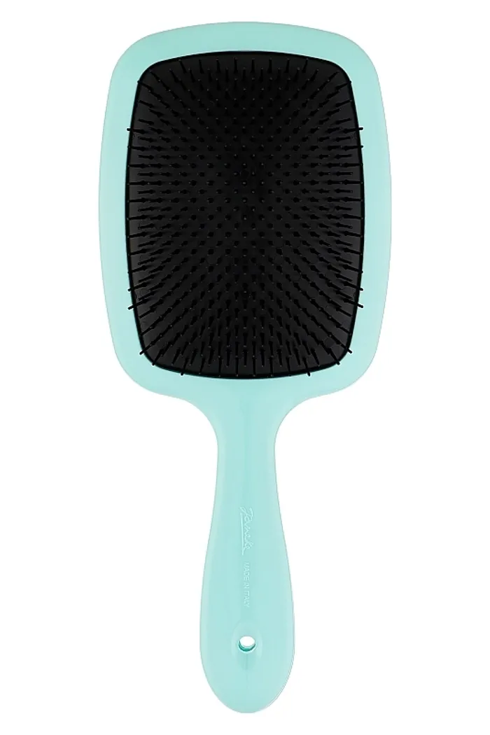 Расческа для волос 72SP227TSE, с черными зубцами, бирюза