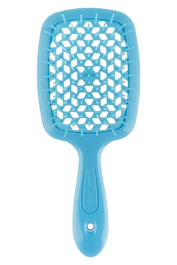 Расческа для волос, голубая кислотная