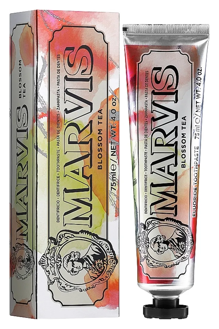 Зубная паста со вкусом чайного цветка