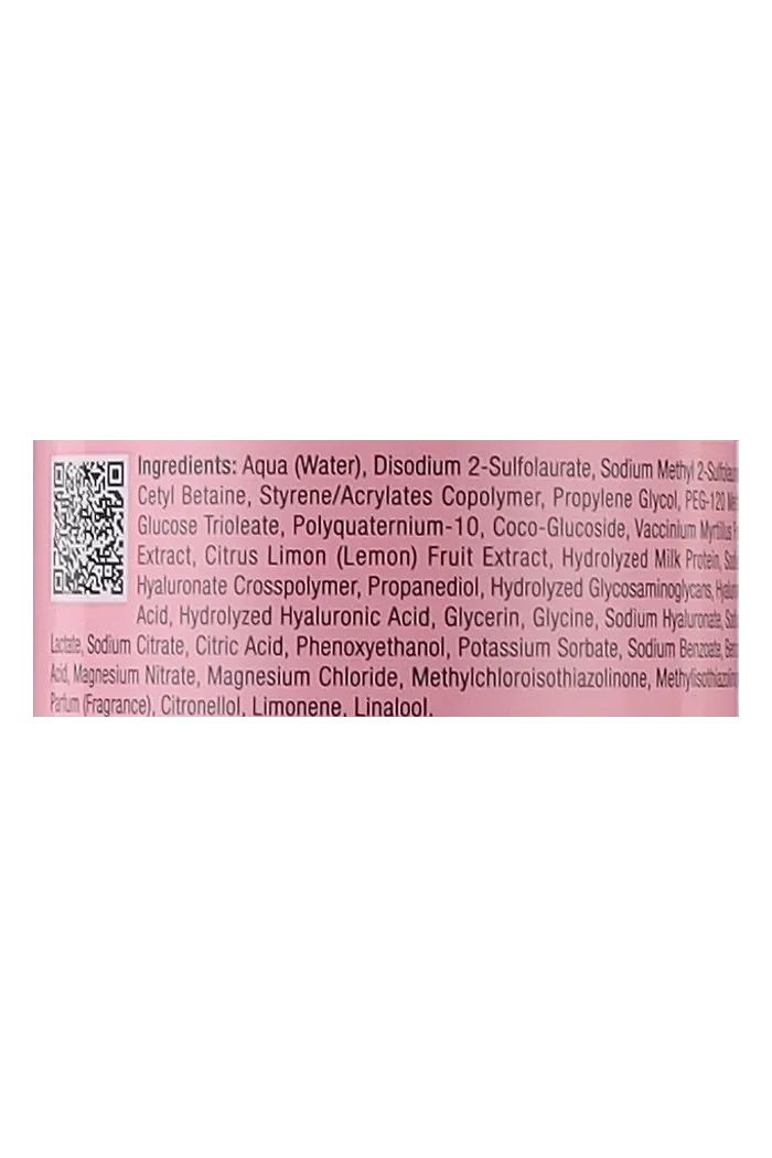 Укрепляющий шампунь с эффектом наполнителя для всех типов волос