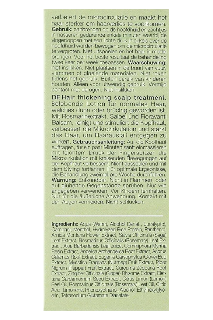 Лосьон для стимуляции роста волос