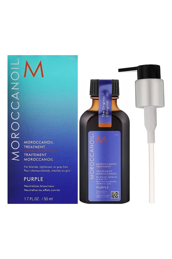 Масло для светлых и осветленных волос, с дозатором