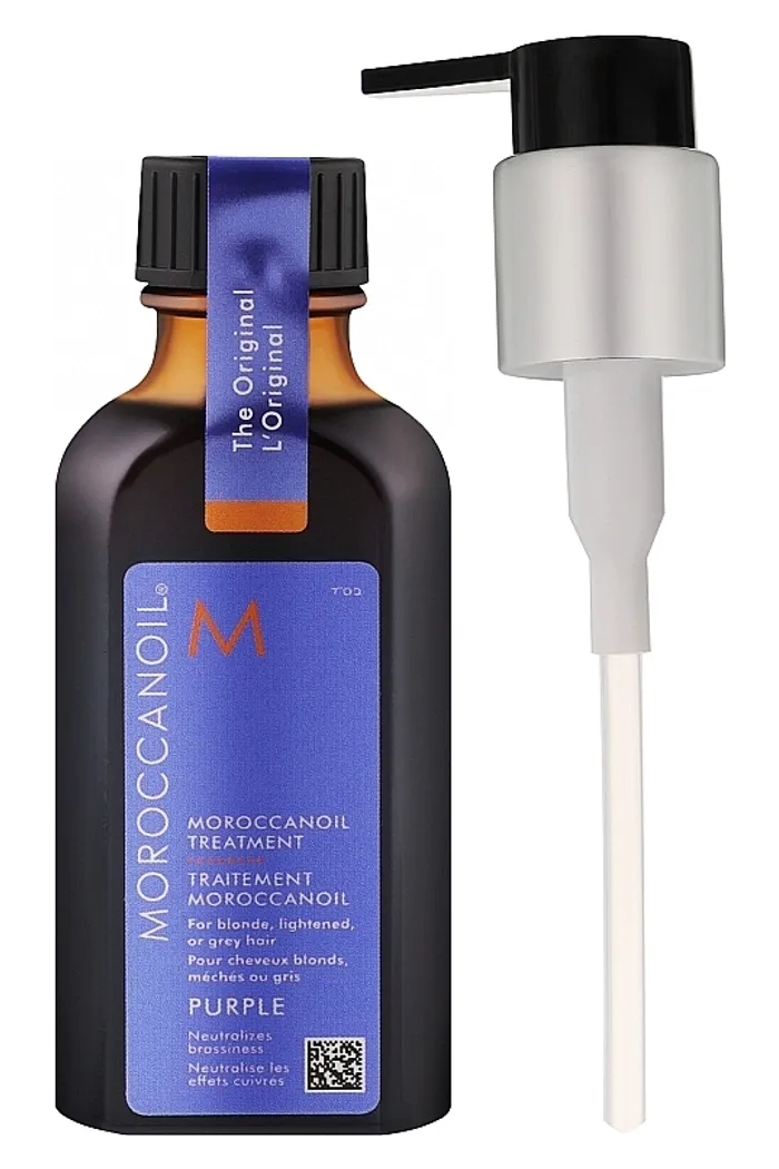 Масло для светлых и осветленных волос, с дозатором