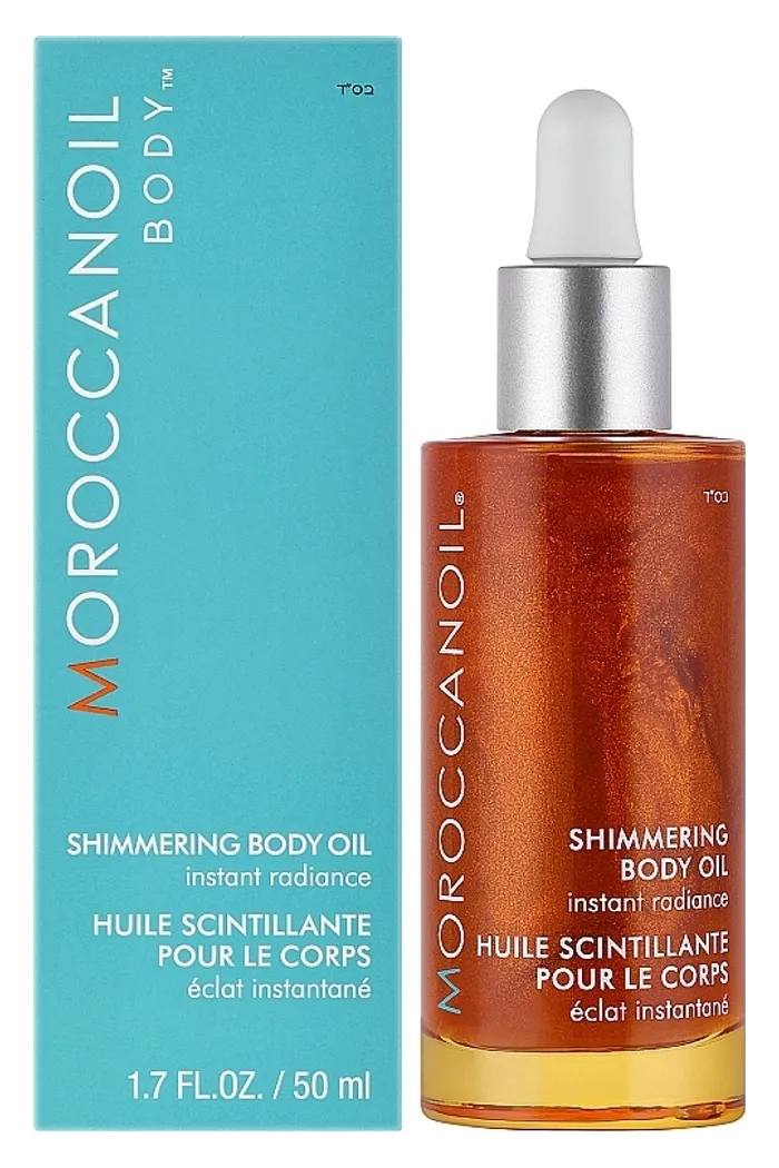 Мерцающее масло для тела