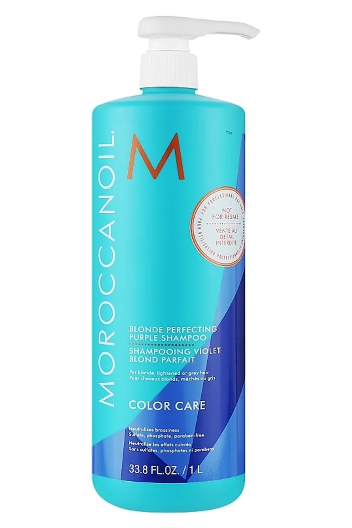 Тонирующий шампунь для волос с фиолетовым пигментом