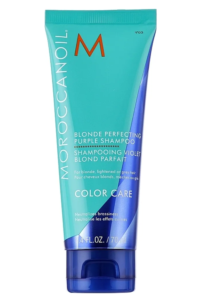 Тонирующий шампунь для волос с фиолетовым пигментом