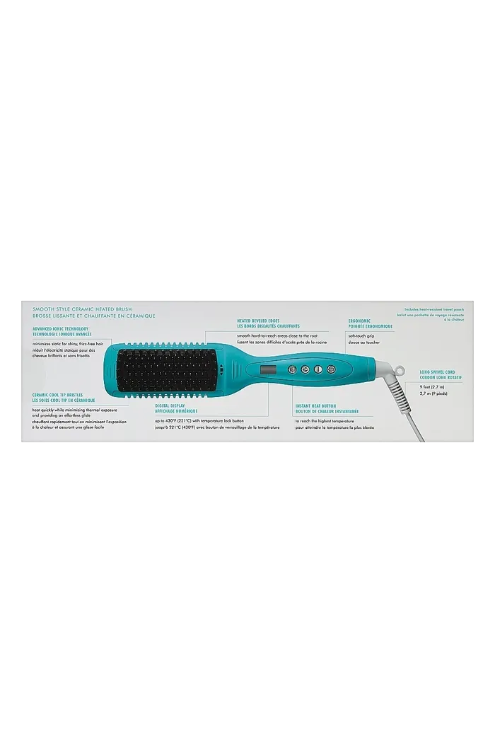 Термо-щетка для выпрямления волос