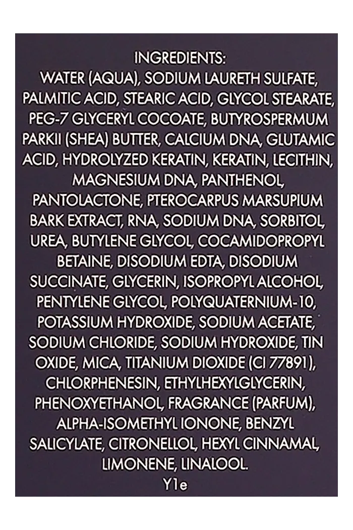 Регенерирующий очищающий крем-шампунь, туба